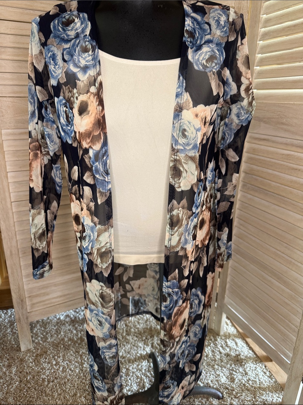 Flowery Outfit Topper
